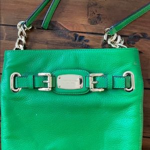 Michael Kors kelly green cross body